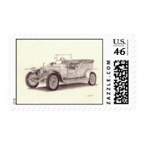 Vintage Car: Rolls Royce Silver Ghost Postage Stamps