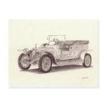 Vintage Car: Rolls Royce Silver Ghost postcards