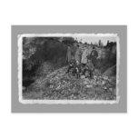 Vintage cards - WW2 men on hill Post Cards
