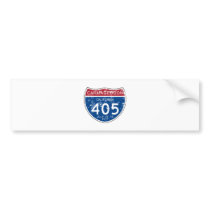 VINTAGE Carmageddon Worn Look Bumper Sticker