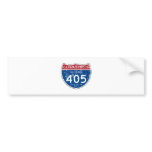 VINTAGE Carmageddon Worn Look Bumper Sticker