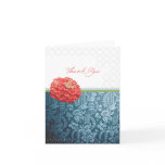 {Vintage Carnation} Thank You Card