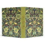 Vintage Carpet Pattern 3 Ring Binders