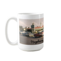 Vintage Cars at Intersection Coffee Mug