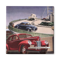 Vintage Cars magnets by YesterdayCafe Vintage Cars magnets
