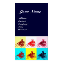VINTAGE CARS POP ART / AUTO REPAIR AUTOMOTIVE BUSINESS CARD