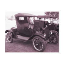 Vintage Cars postcards