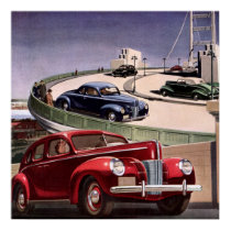 Vintage Cars posters by YesterdayCafe Vintage Cars posters
