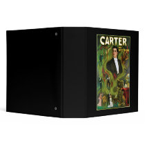 Vintage Carter the Mysterious Magic Poster Binder