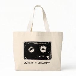 Vintage cassette design! bag