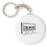 vintage cassette tape keychains
