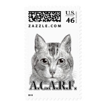 Vintage Cat ACARF Postage