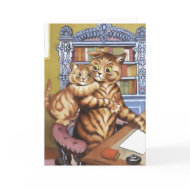 Vintage Cat Card