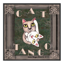 Vintage Cat Tango posters