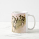 Vintage Cats on Bikes Mug