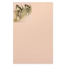 Vintage Cats on Bikes stationery