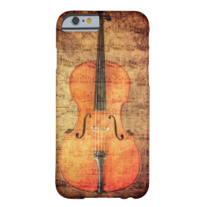 Vintage Cello Barely There iPhone 6 Case