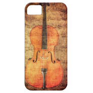 Vintage Cello iPhone 5 Covers