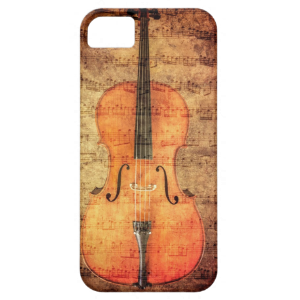 Vintage Cello iPhone 5 Covers