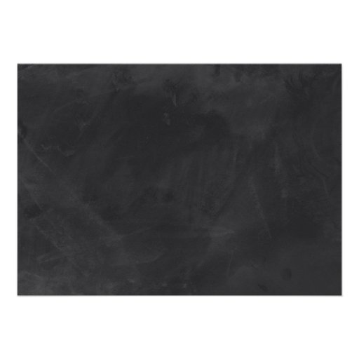 Vintage Chalkboard Bridal Shower Custom Announcements