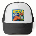 Vintage Champ Brand Sweet Potatoes Ad hats