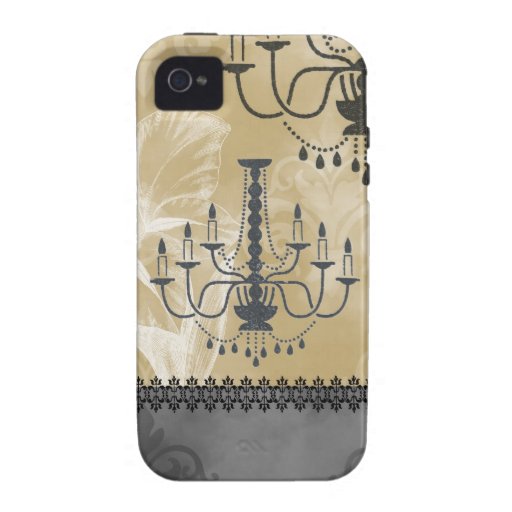 Vintage Chandelier Gladiola Case iPhone 4/4S Cover