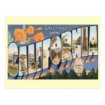 Vintage Change of Address, Greetings California Post Cards