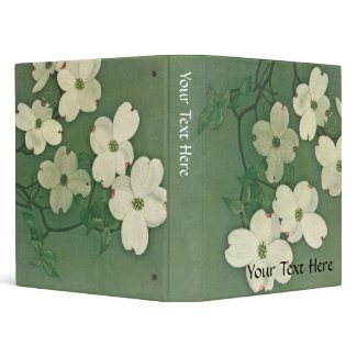 Vintage Cherry Blossom Binder binder