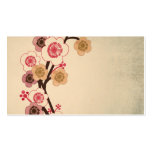 Vintage cherry blossom tree Business Card