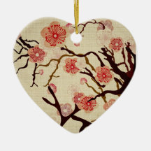 Vintage cherry tree Ornament