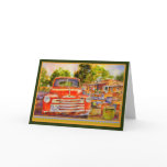 Vintage Chevy Custom Greeting Card