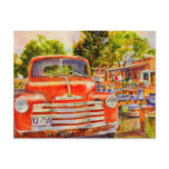 Vintage Chevy Postcard