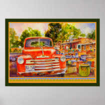 Vintage Chevy Print