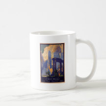 Vintage Chicago Coffee Mugs