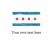 Vintage CHICAGO Flag t-shirts by flagshirts Vintage CHICAGO Flag t-shirts
