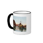 Vintage Chicago River Elevators 1900 Mugs