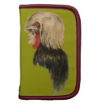 Vintage Chicken Headdress Bird Hat Woman Antique Folio Planners