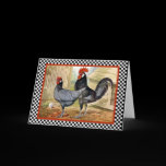 Vintage Chicken Rooster Greeting Cards
