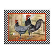 Vintage Chicken Rooster postcards