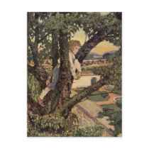 Vintage Child, Foreign Land, Jessie Willcox Smith Postcards