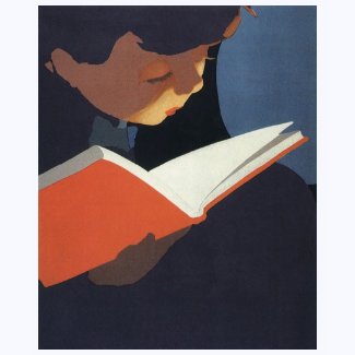Vintage Child Reading shirt