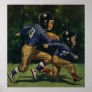 Vintage Children, Boys Playing Football, Sports Posters