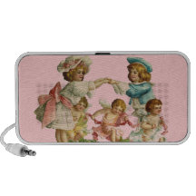 Vintage Children & Cherubs Mini Speakers