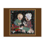 Vintage Children Having a Tea Party with Dolls Post Card