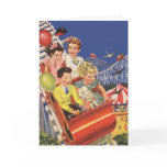 Vintage Children Roller Coaster Birthday Party
