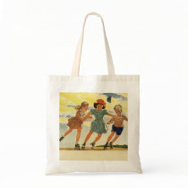 Vintage Children Roller Skating bags