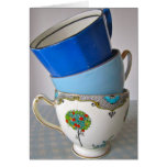 Vintage China Cups Card
