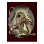 Vintage Chinese Dragon Post Cards