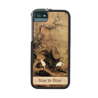Vintage Chinese Sumi-e painting landscape scenery Cover For iPhone 5/5S