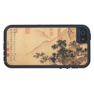 Vintage Chinese Sumi-e painting landscape scenery iPhone 5 Cases